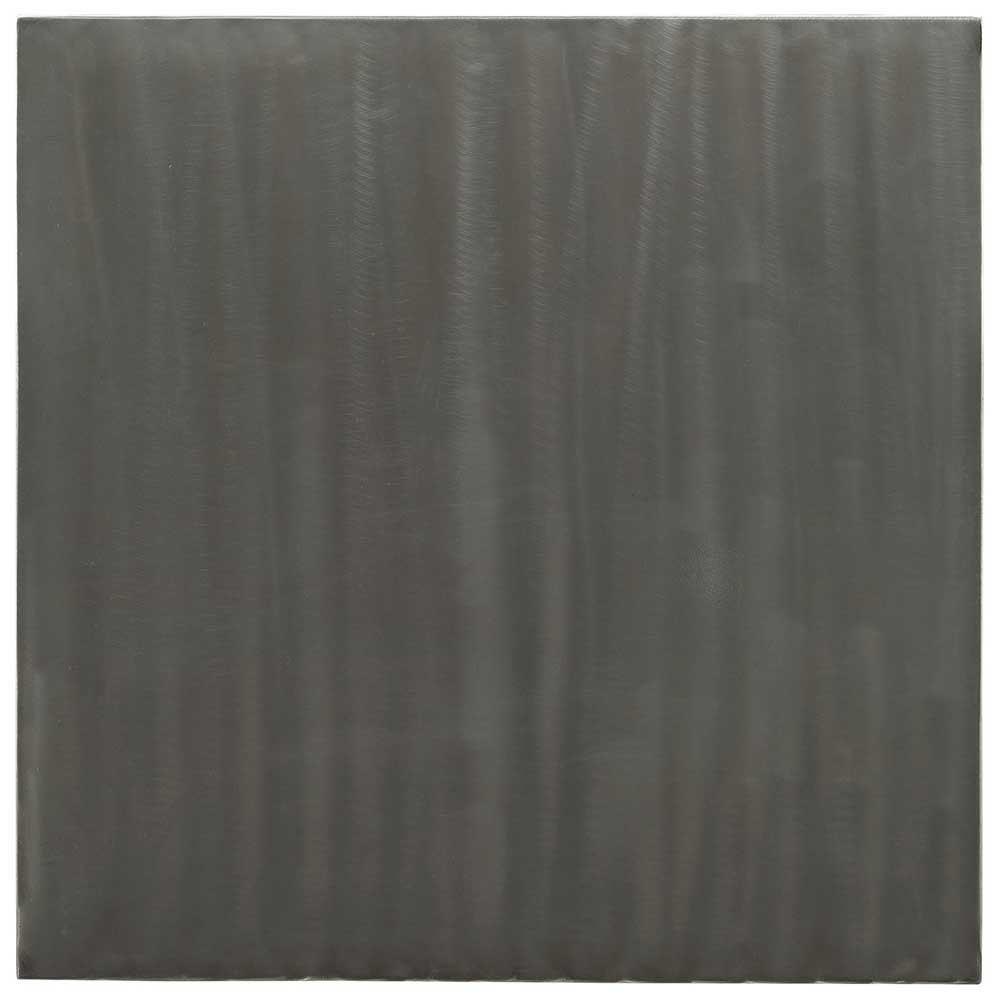 Modway Alacrity Square Metal Dining Table - Gunmetal