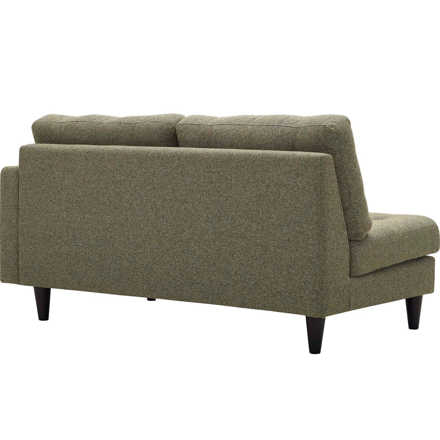 Modway Empress Right-Facing Upholstered Fabric Loveseat | Loveseats |