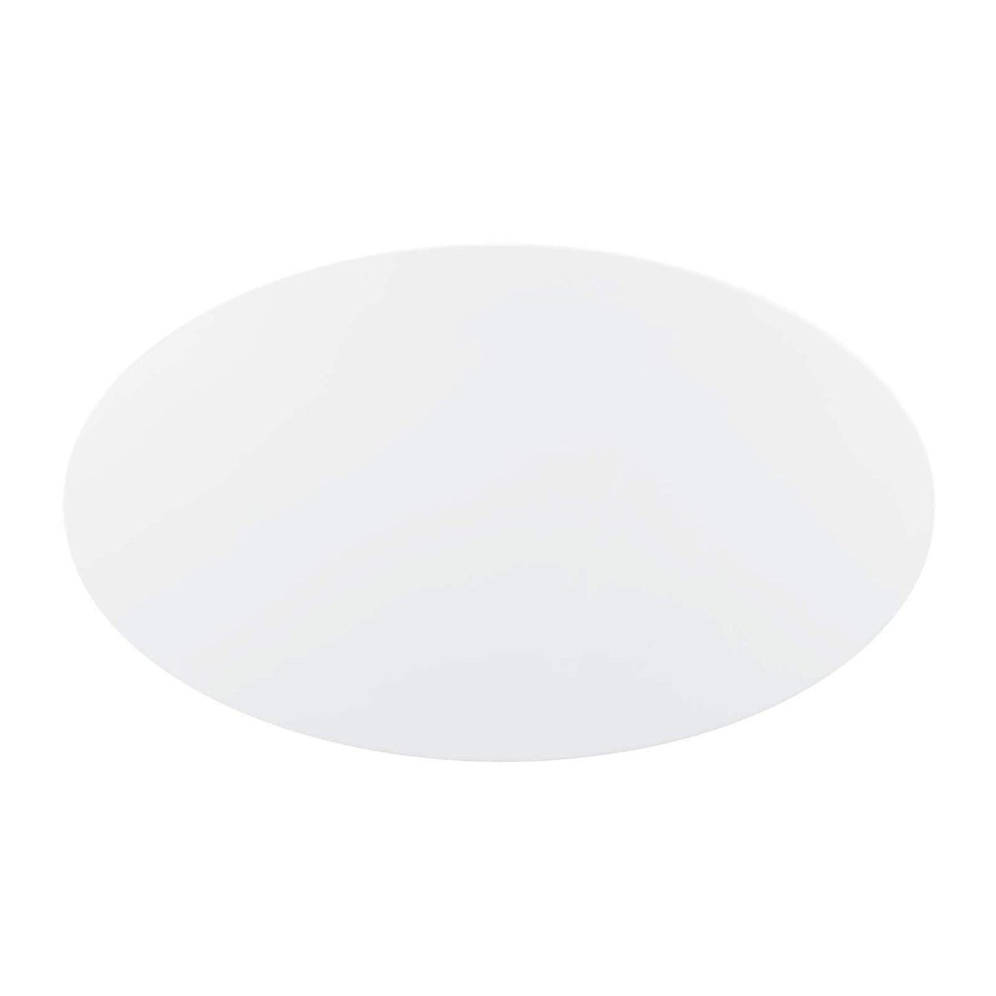 Modway Lippa 60" Oval Wood Dining Table in Gold White - Top