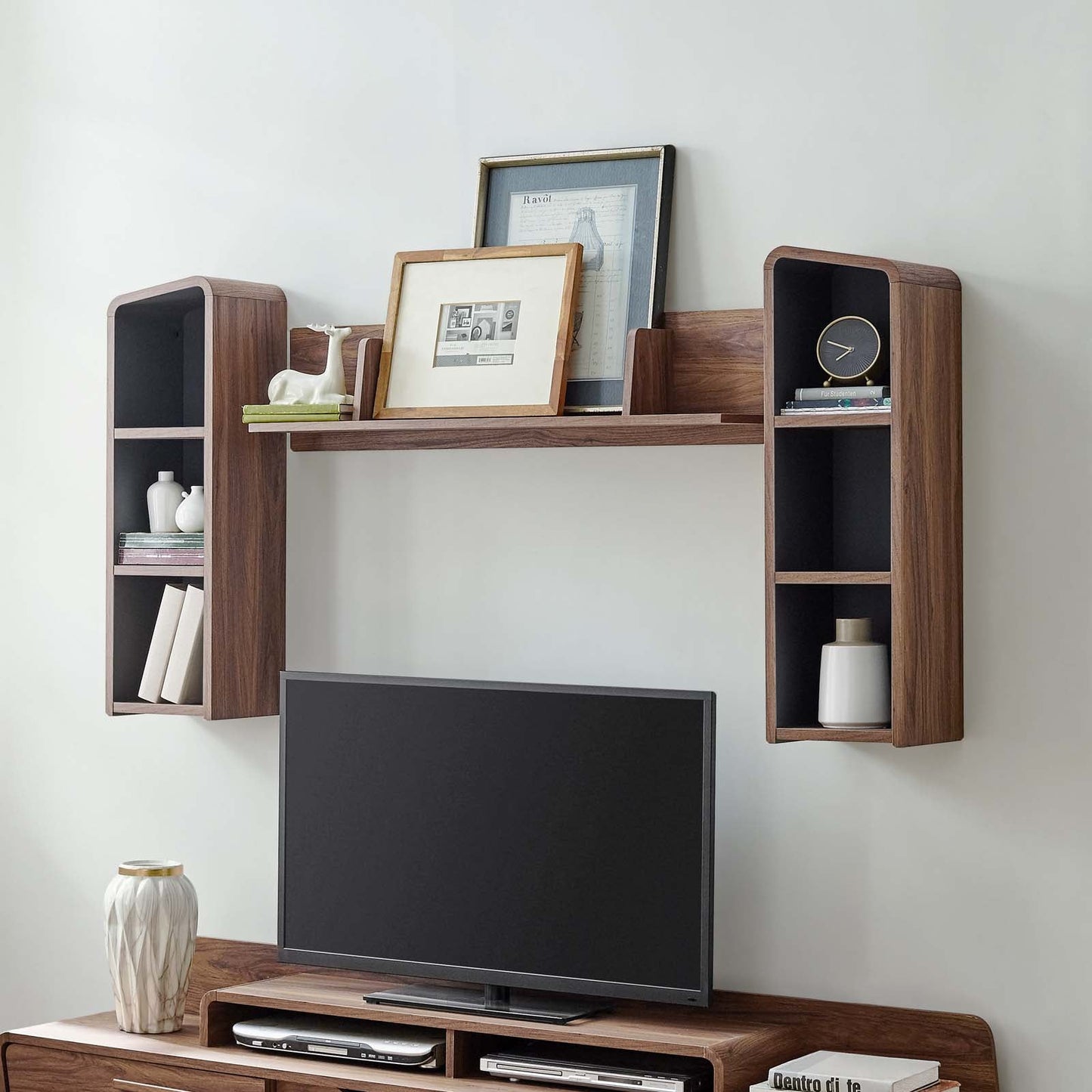 Modway Omnistand Wall Mounted Shelves | Wall Shelf | Modishstore-3