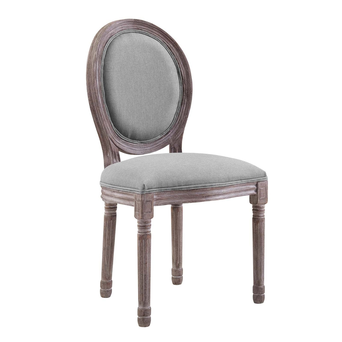 Modway Emanate Dining Side Chair Upholstered Fabric Set of 4 | Dining Chairs |