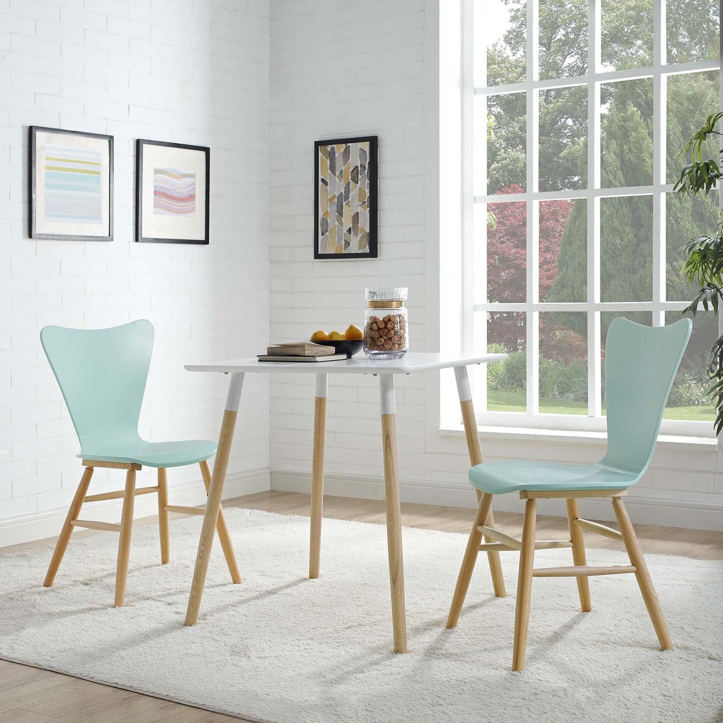 Modway Cascade Dining Chair Set of 2 | Dining Chairs |