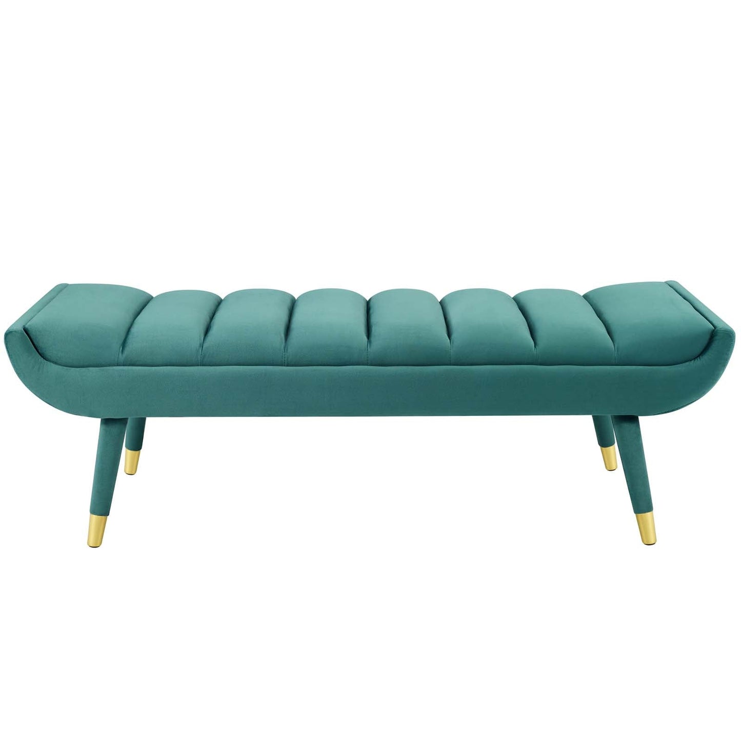 Modway Guess Channel Tufted Performance Velvet Accent Bench | Stools & Benches |