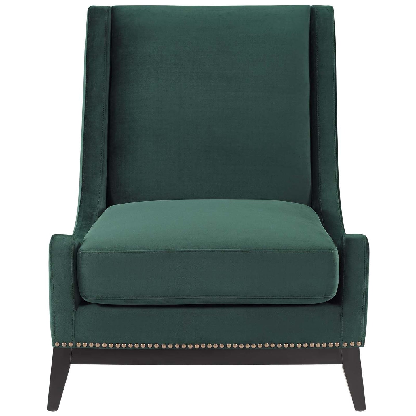 Modway Confident Accent Upholstered Performance Velvet Lounge Chair | Lounge Chairs |
