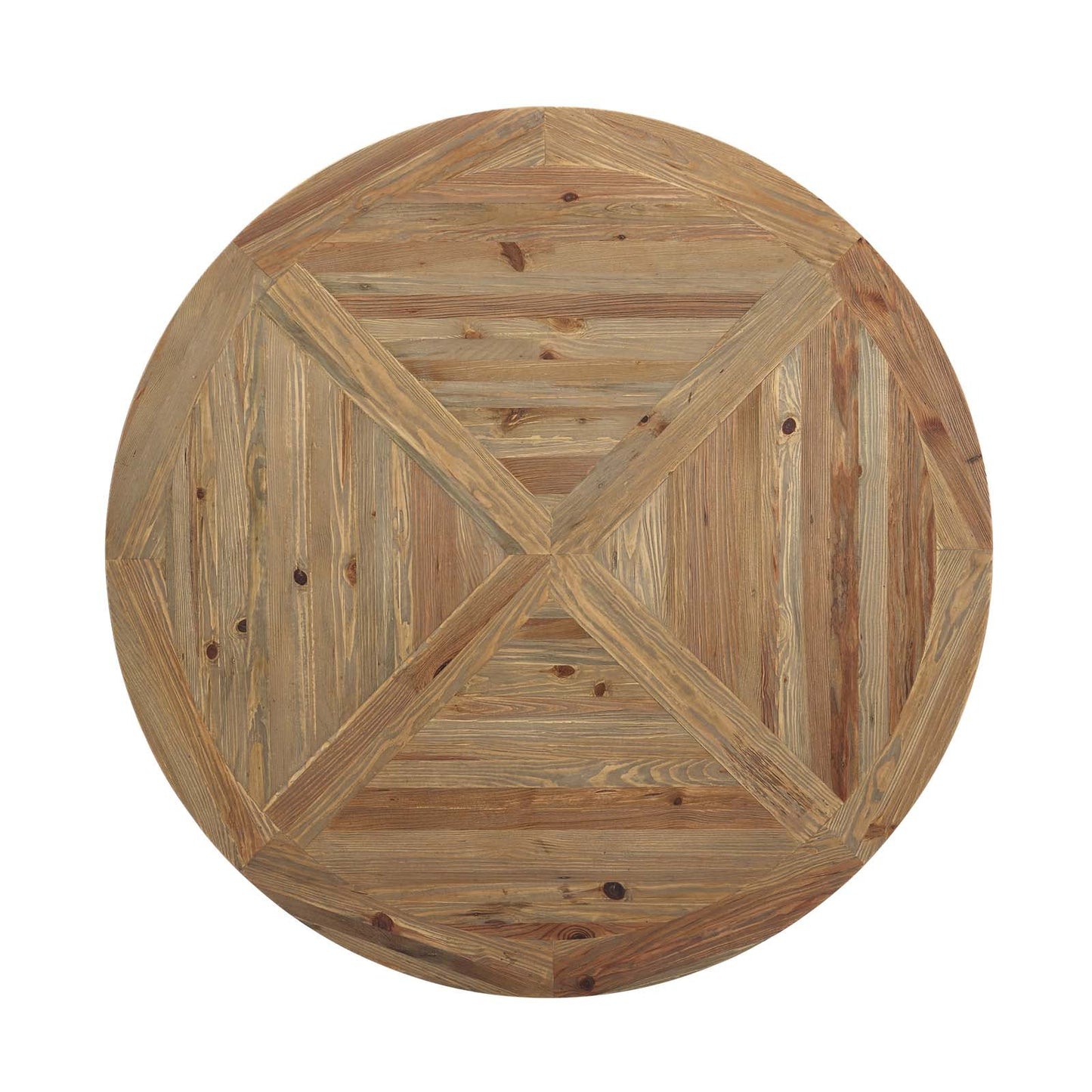 Modway Stitch 59" Round Pine Wood Dining Table | Dining Tables | Modishstore-4