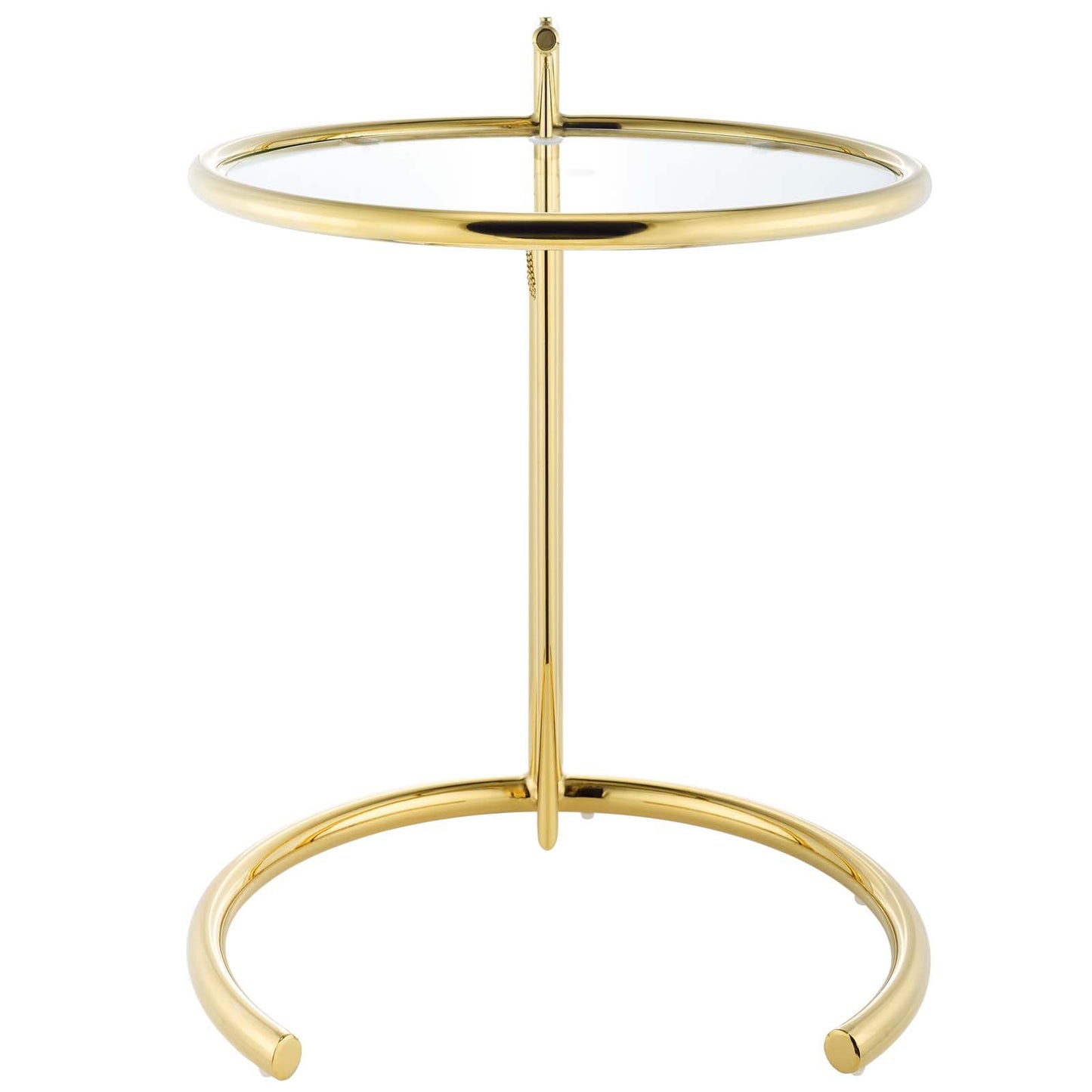 Modway Eileen Gold Stainless Steel End Table