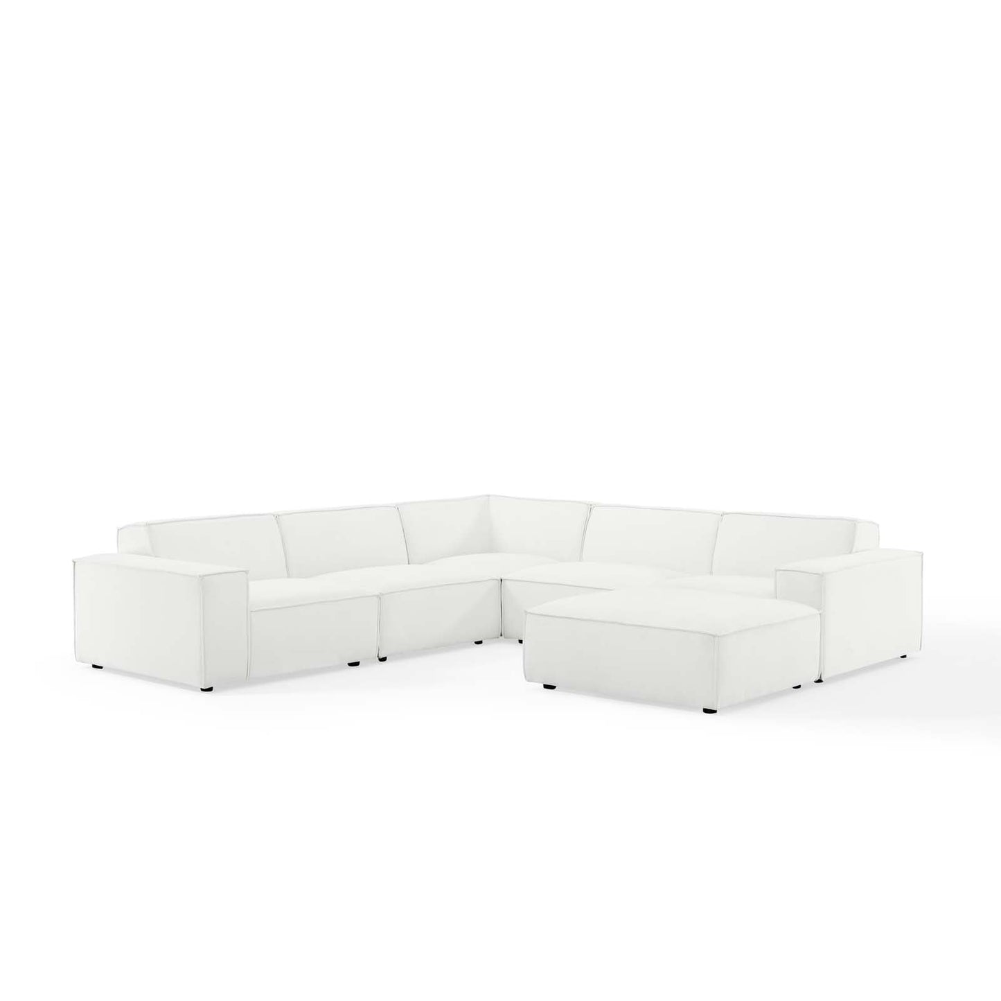 Modway Restore 6-Piece Sectional Sofa | Sofas | Modishstore-10