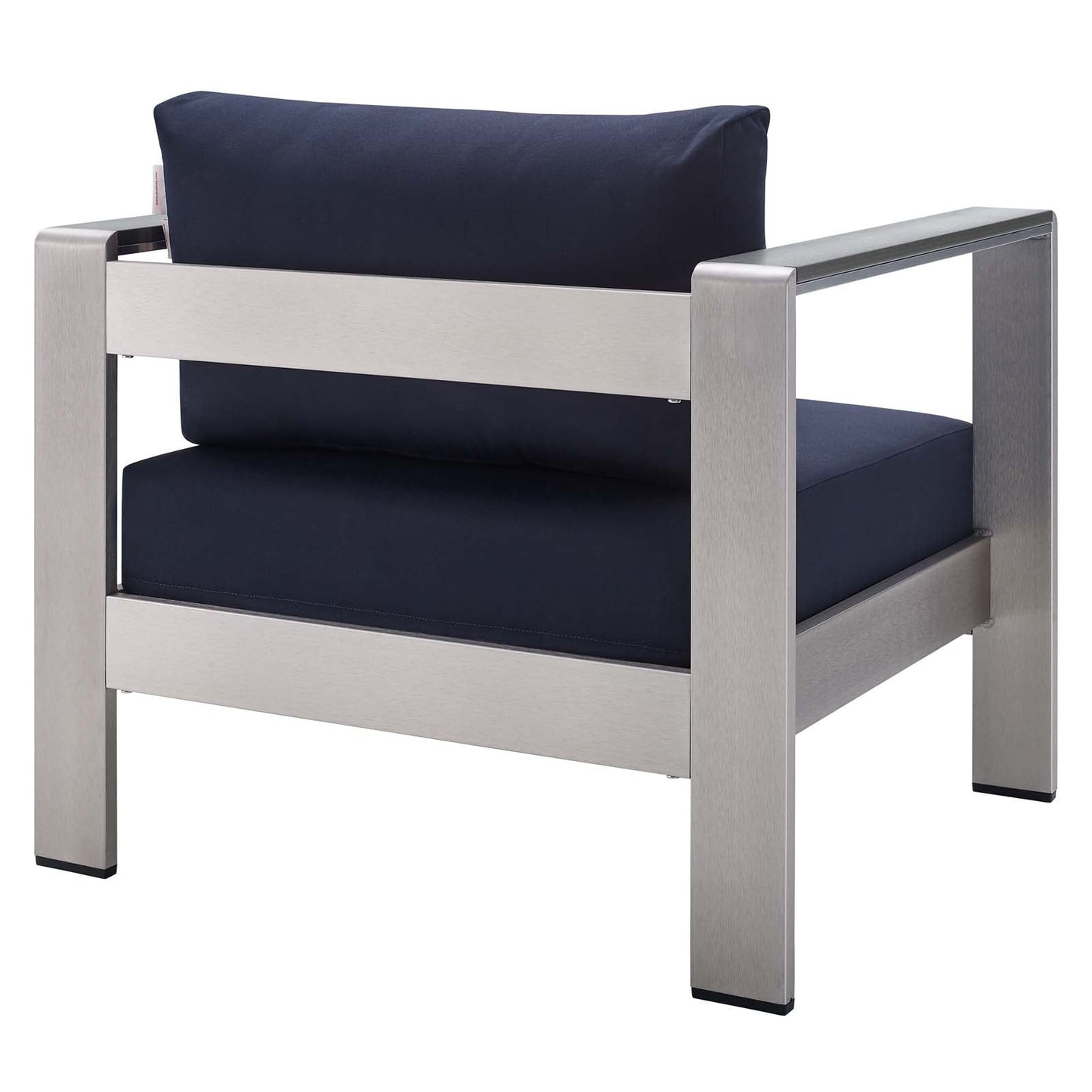 Shore Sunbrella® Fabric Outdoor Patio Aluminum 4 Piece Set By Modway | Outdoor Patio | Modishstore-14