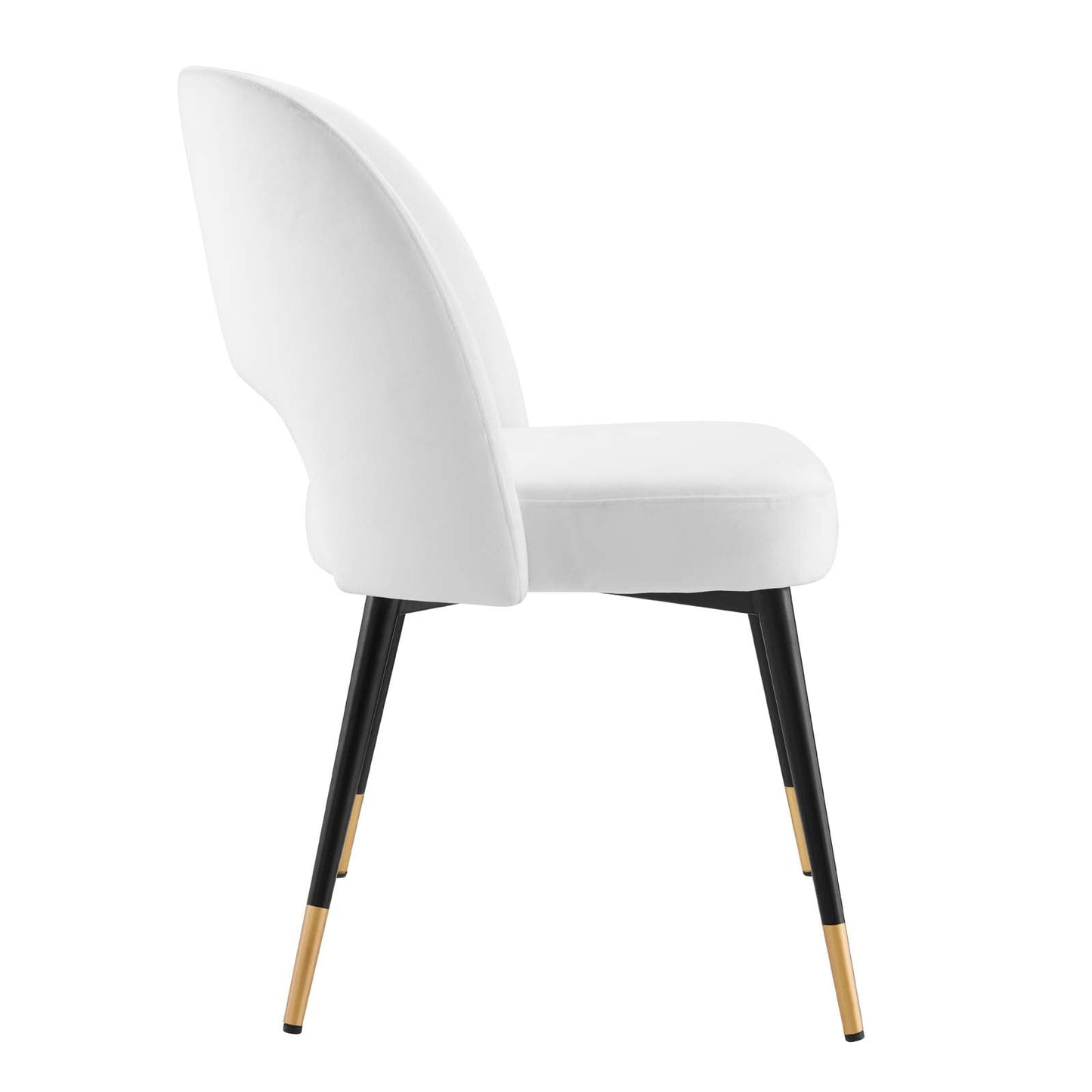 Modway Rouse Performance Velvet Dining Side Chairs - Set of 2 | Dining Chairs | Modishstore-25