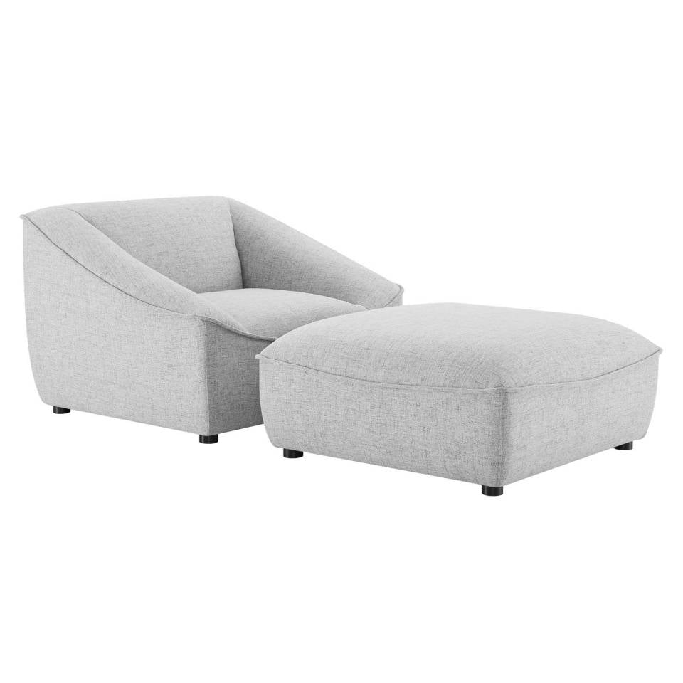 Modway Comprise 2-Piece Living Room Set | Lounge Chairs |