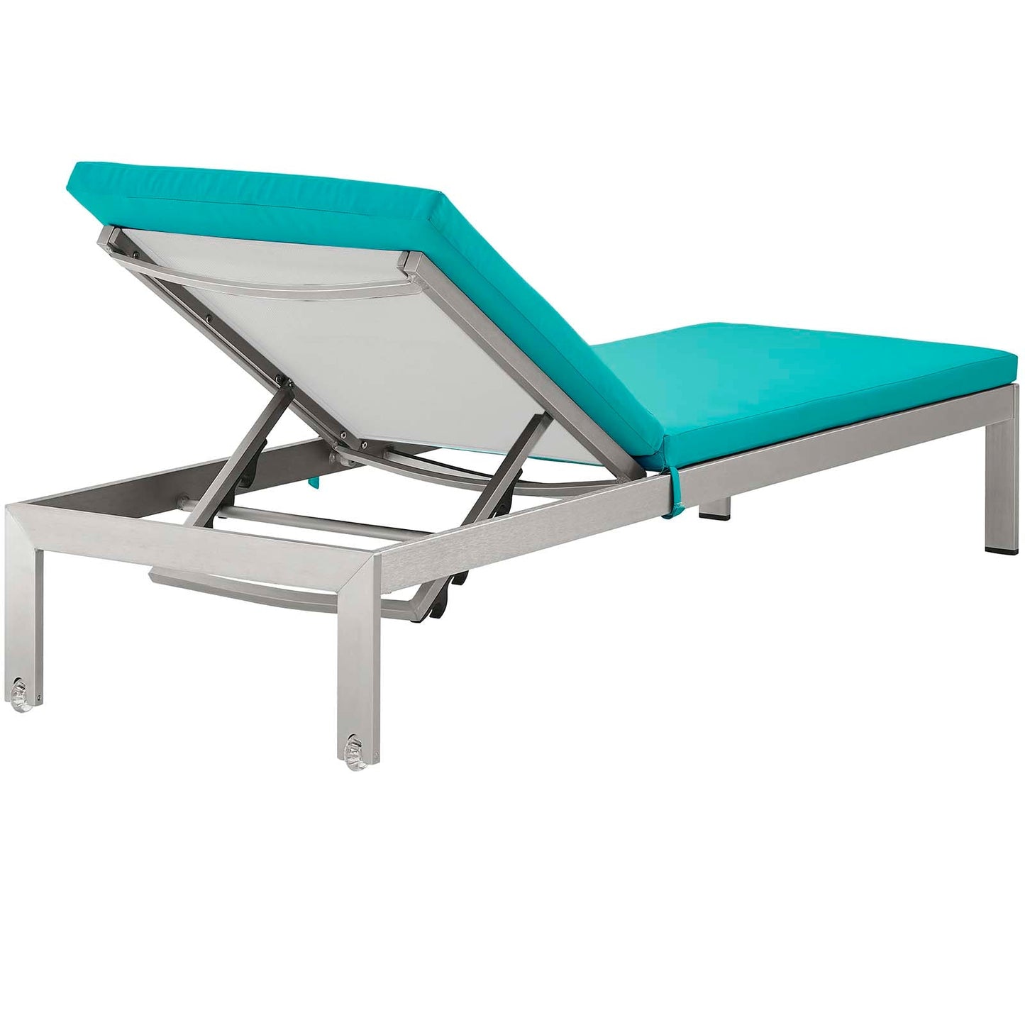 Shore Outdoor Patio Aluminum Chaise with Cushions By Modway | Outdoor Recliners & Lounge Chairs | Modishstore-34