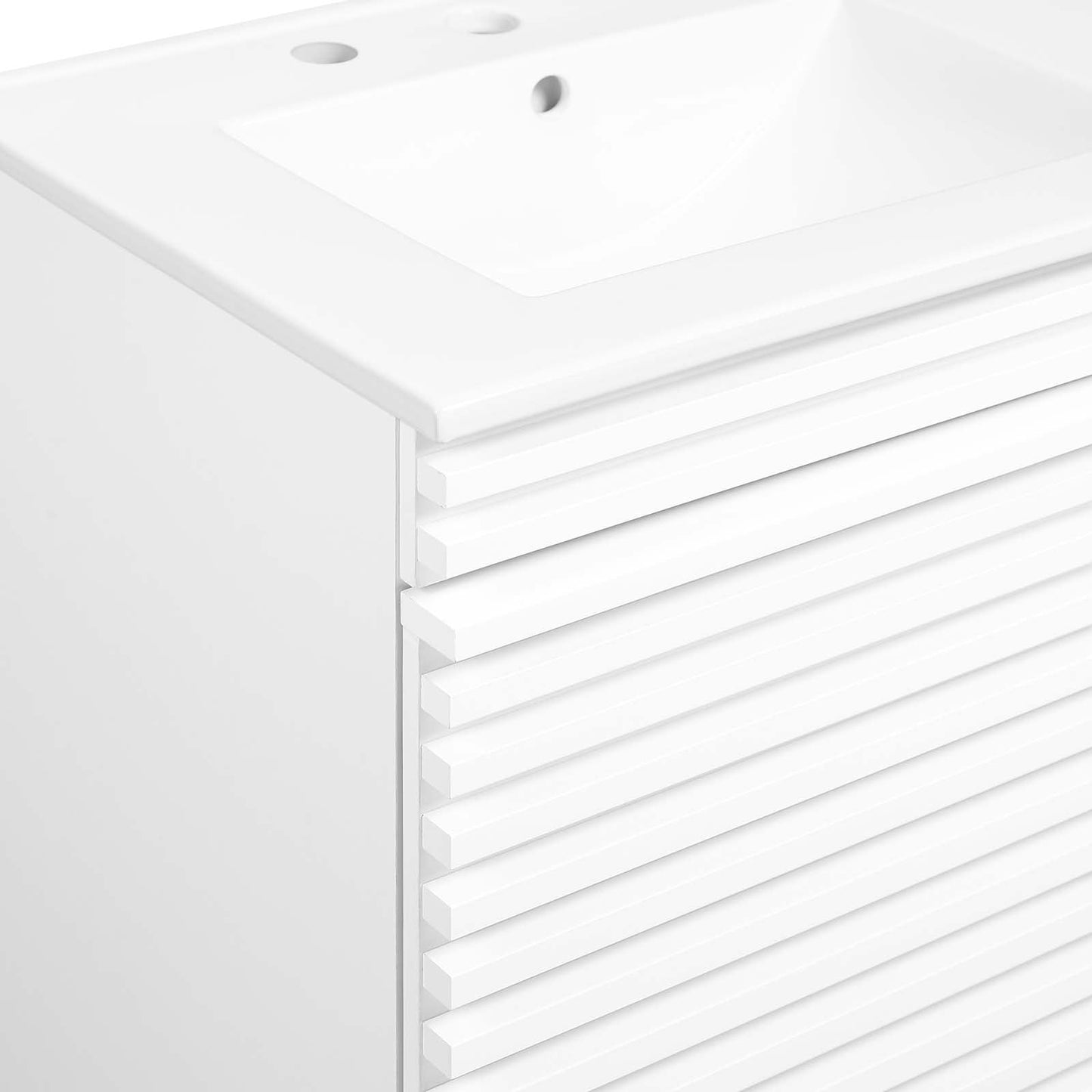 Render 48" Wall-Mount Bathroom Vanity By Modway - EEI-5802 | Bathroom Accessories | Modishstore - 119