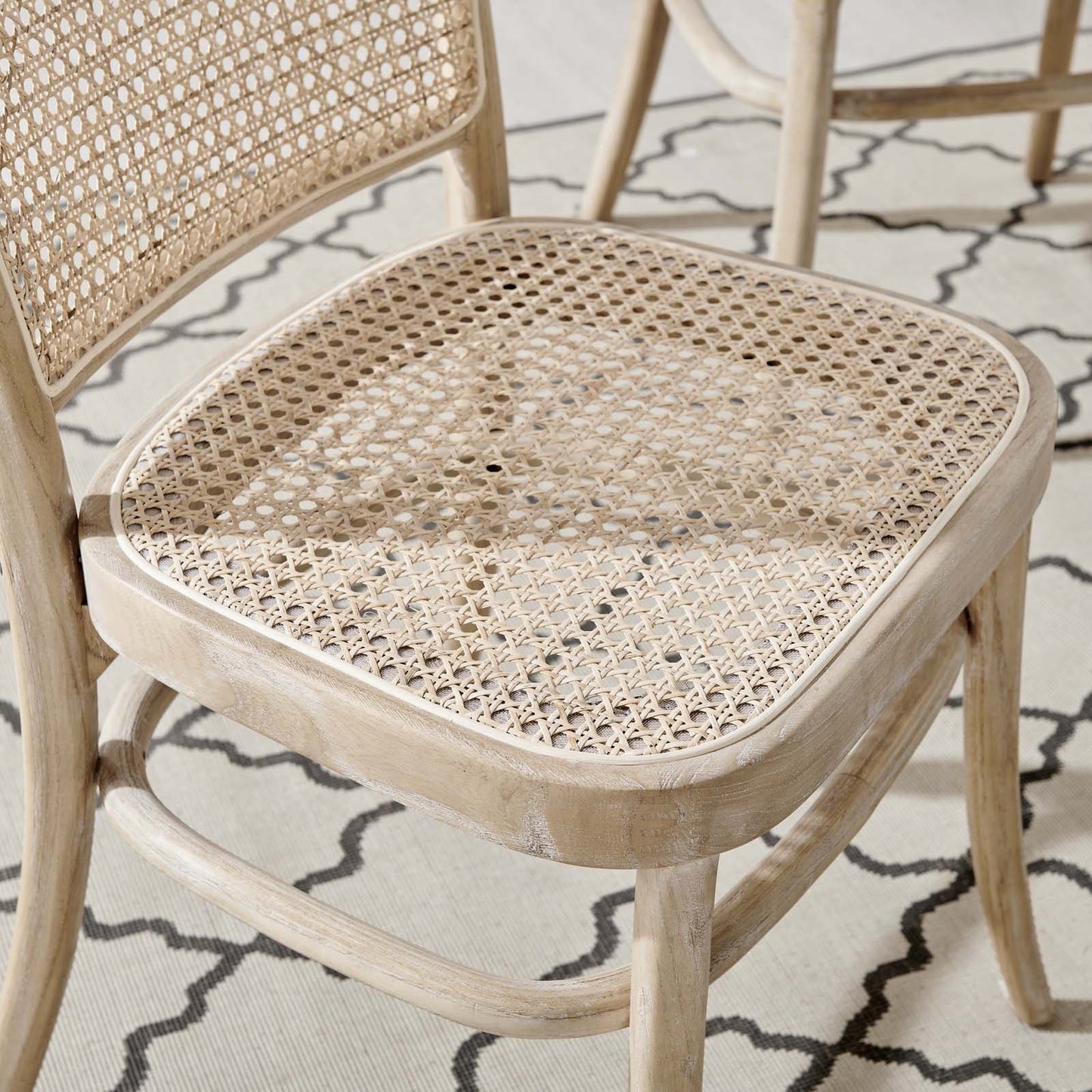 Winona Wood Dining Side Chair Set Of 2 By Modway - EEI-6078-BLK | Dining Chairs | Modishstore - 18