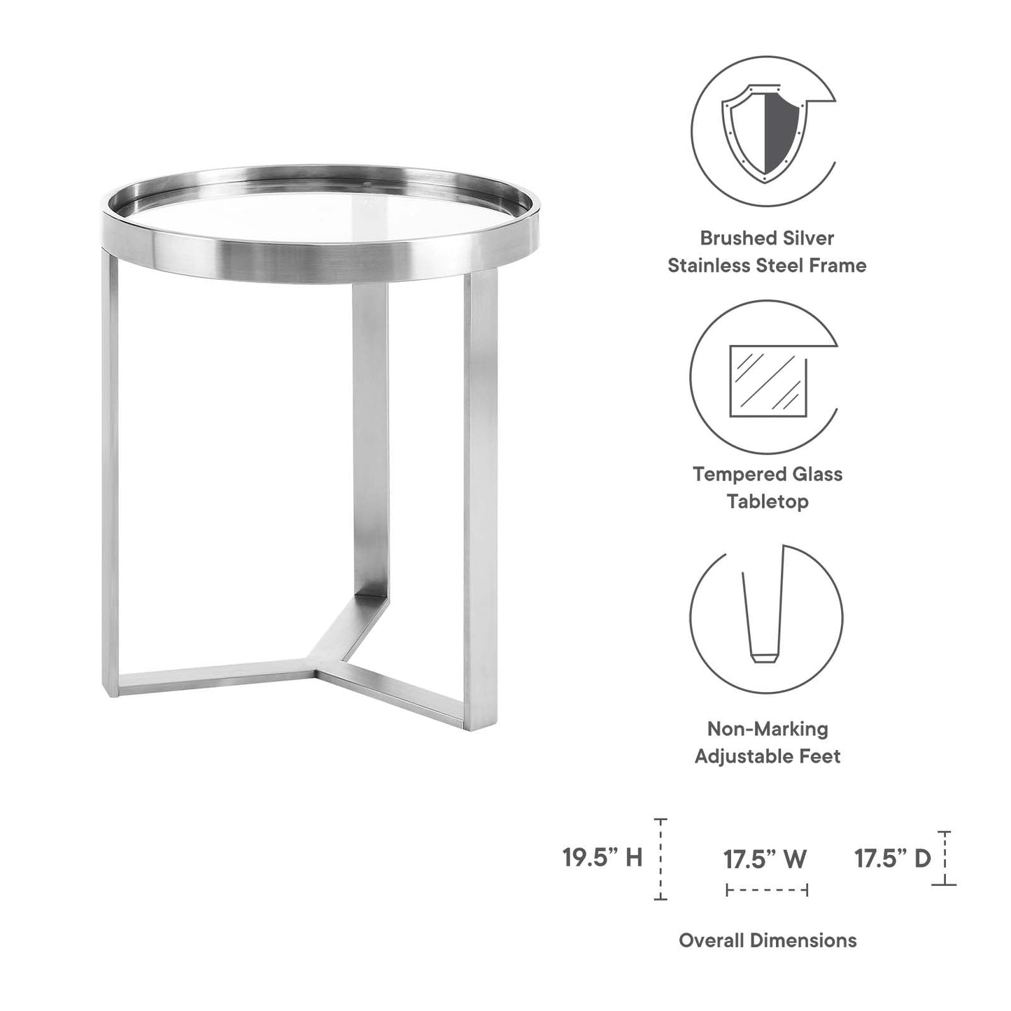 Relay Side Table By Modway - EEI-6151 | Side Tables | Modishstore - 8