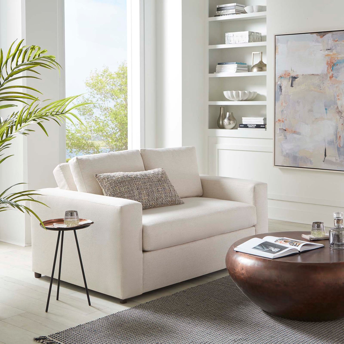 Avendale Linen Blend Loveseat By Modway - EEI-6190 | Loveseats - 16