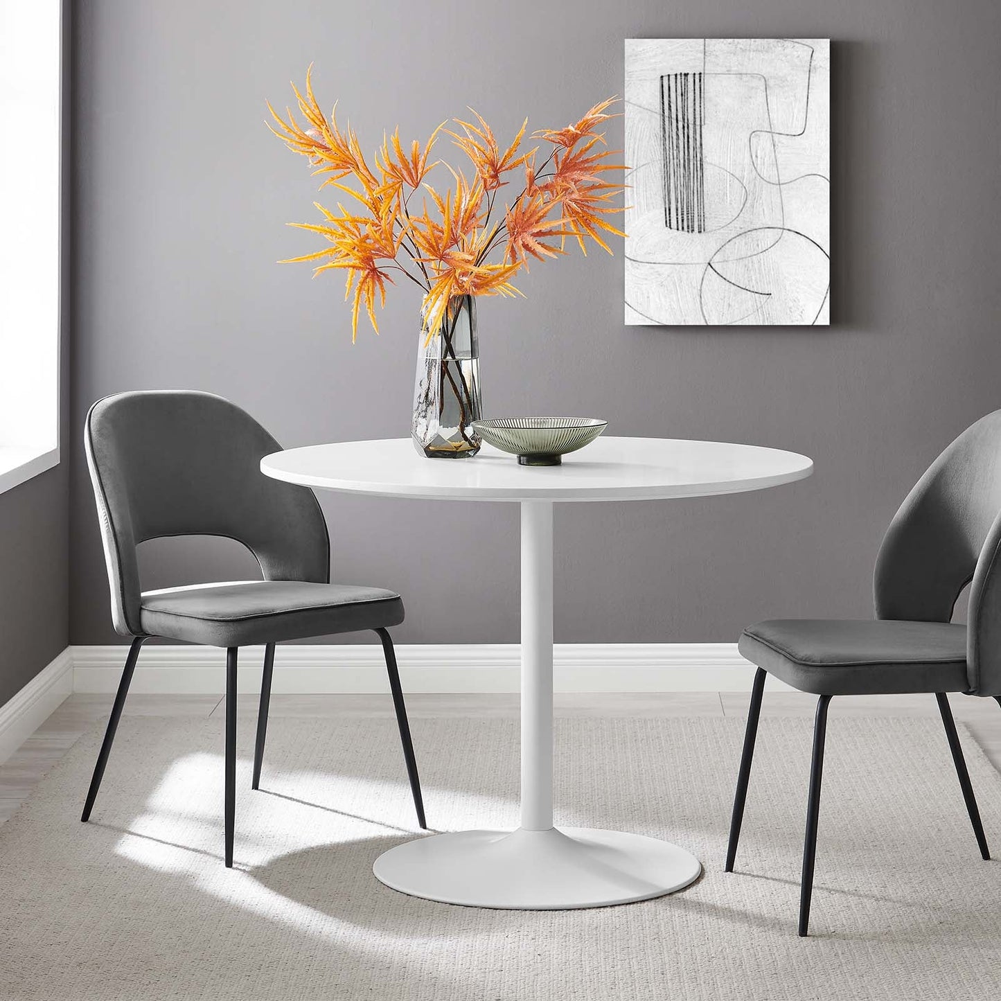 Amuse 40" Dining Table By Modway - EEI-6249 | Dining Tables - 35