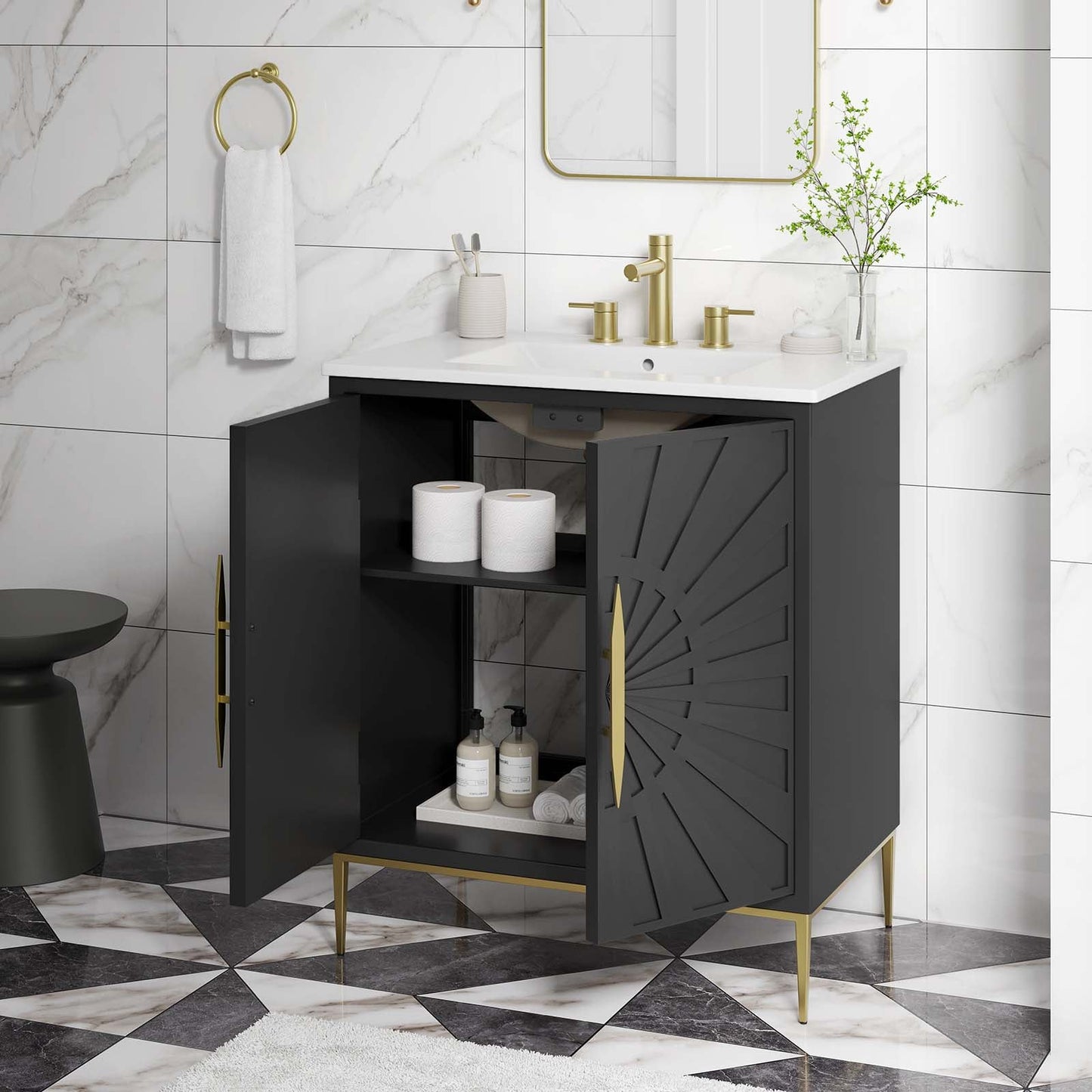 Awaken 30" Bathroom Vanity By Modway - EEI-6293 | Bathroom Accessories - 3