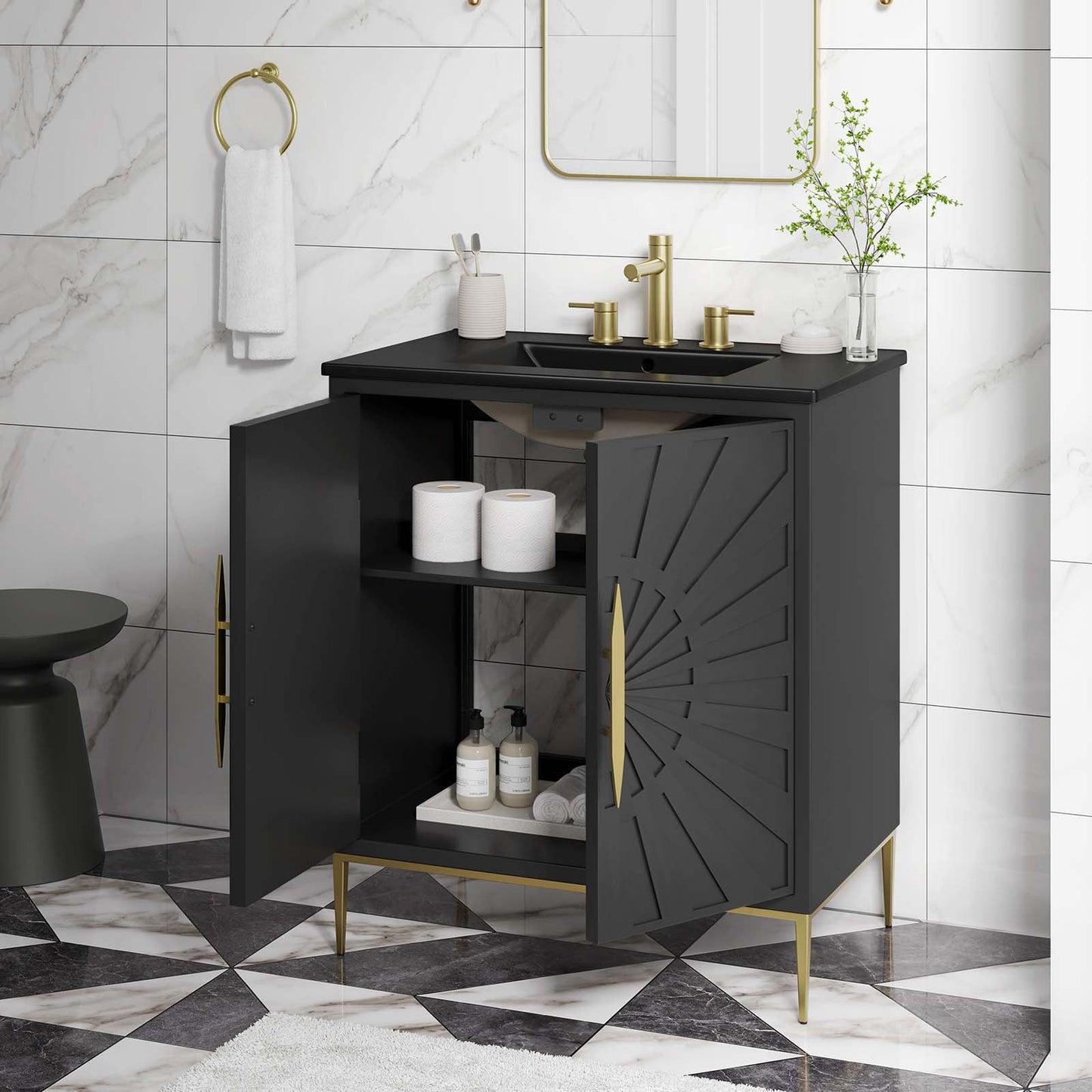 Awaken 30" Bathroom Vanity By Modway - EEI-6295 | Bathroom Accessories - 3