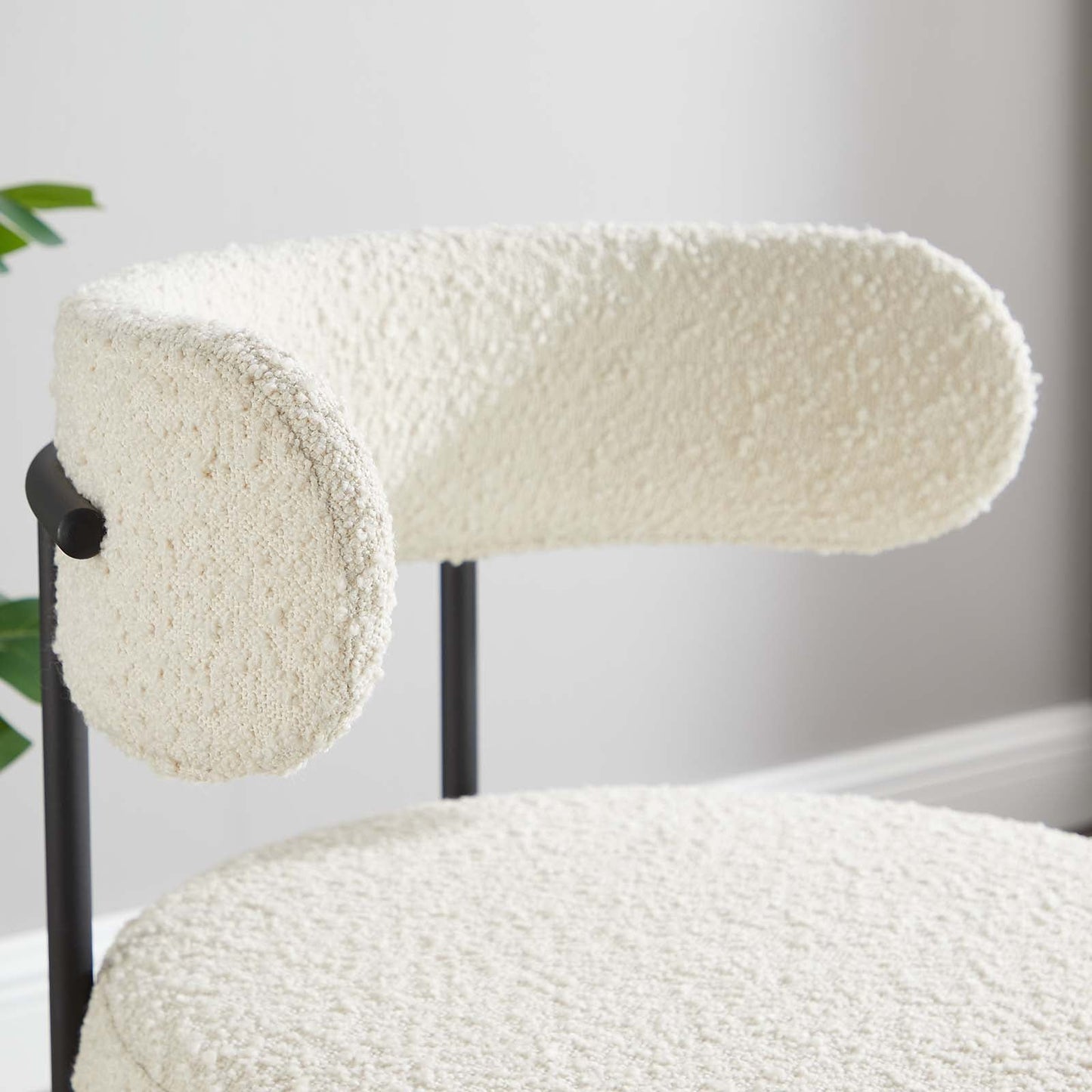 Albie Boucle Fabric Dining Chairs - Set of 2 By Modway - EEI-6516 | Dining Chairs | Modway - 16