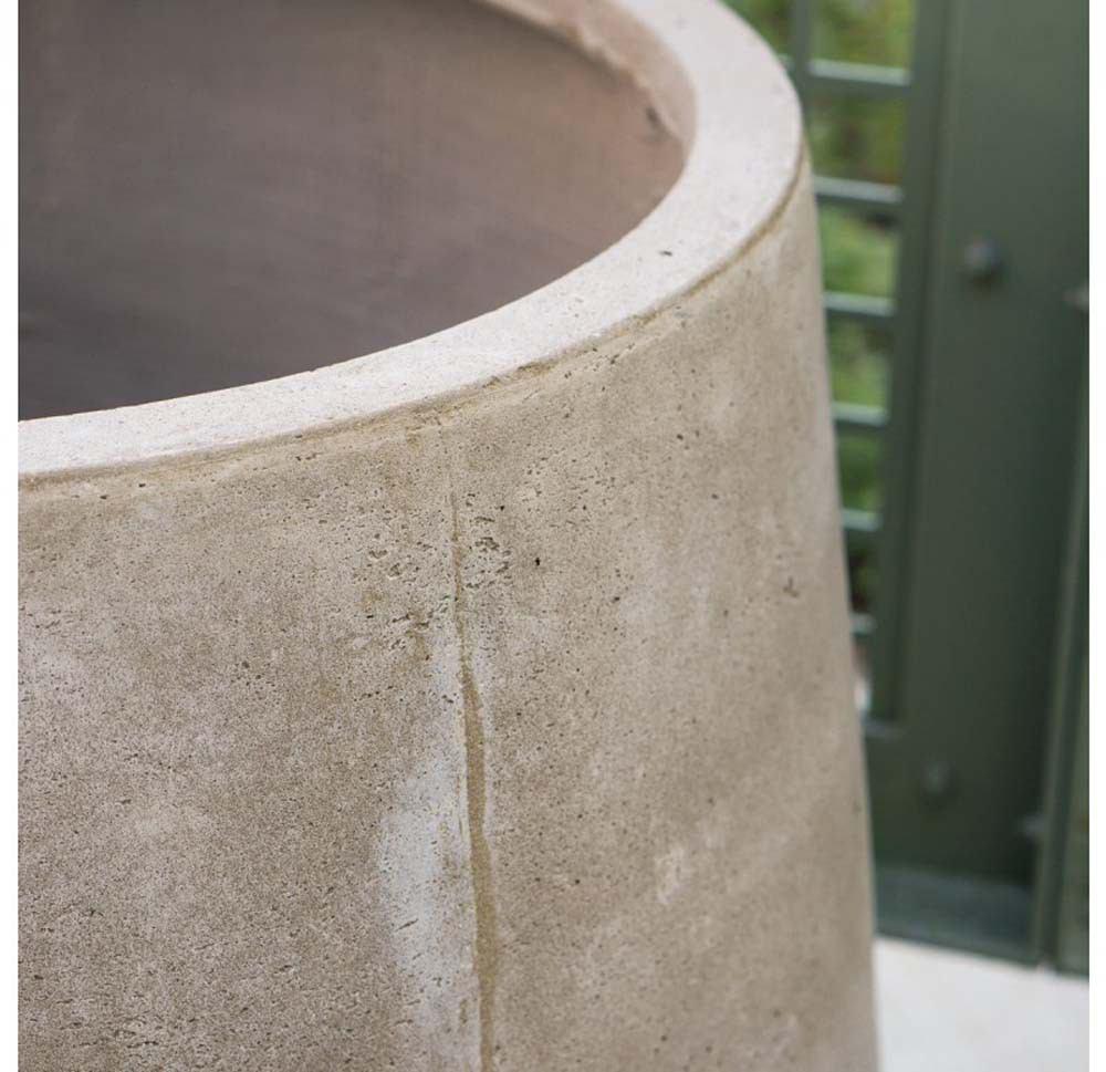 Gold Leaf Design Group Urbano Bell Fiber Clay Planters - Set Of 2