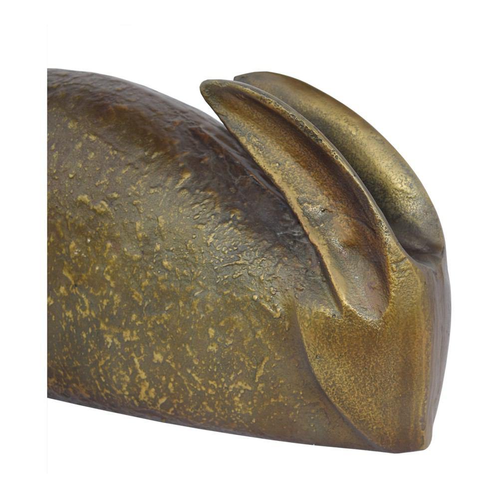Moe's Home Collection Brass Bunny Sculpture
