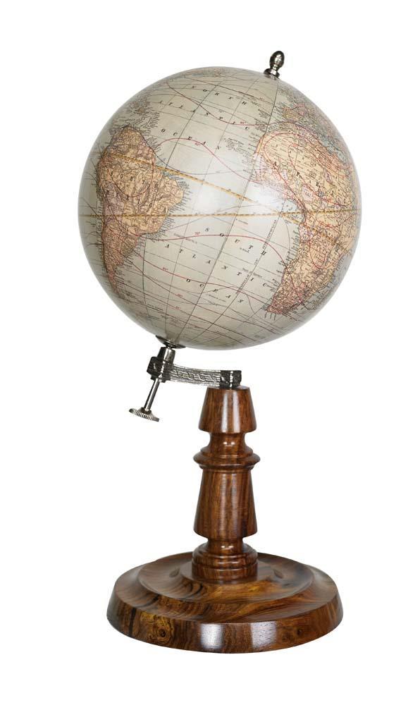 RMN 19th C. 18cm Globe By Authentic Models
