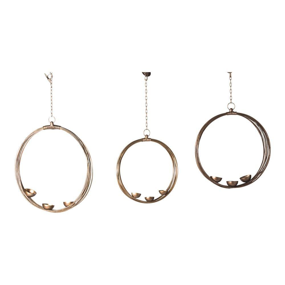 Moe's Home Collection Ring Of Fire - Set Of 3