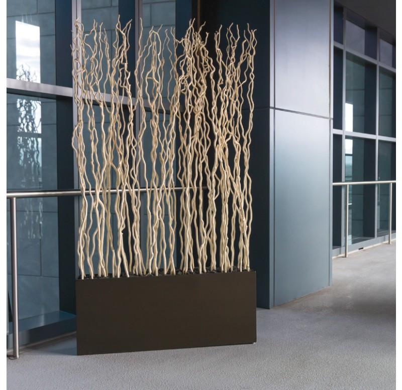 Gold Leaf Design Group Bleached Kuwa in Rectangle Planter