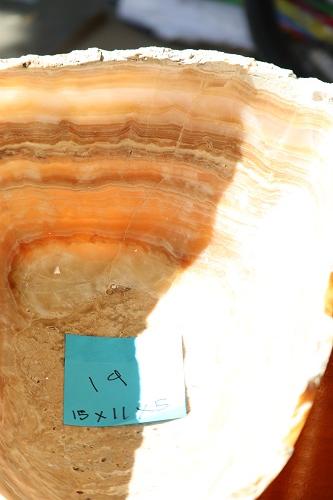 Raw Edge Natural Free Form Onyx Bowl