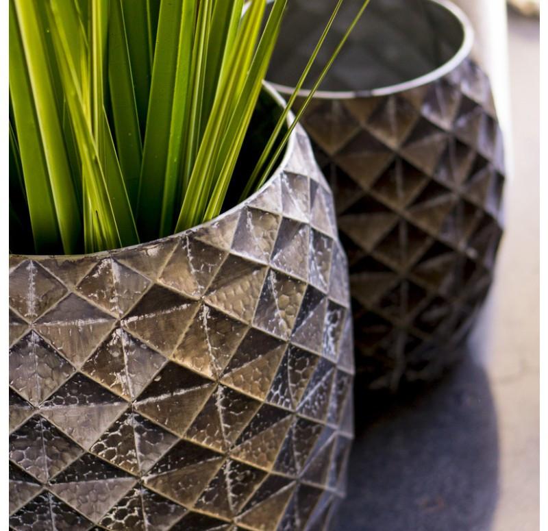 Gold Leaf Design Group Prismic Planter - Set/ 2