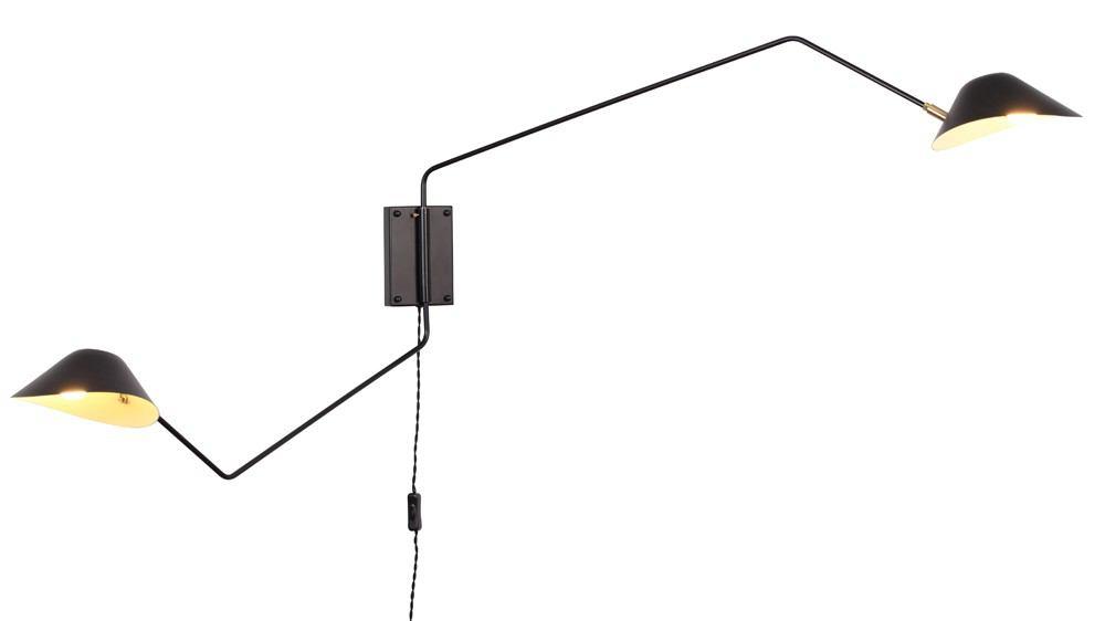 Control Brand Mussla Two Arm Wall Lamp