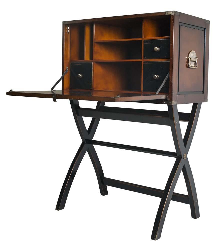 Campaign Cabinet Desk By Authentic Models