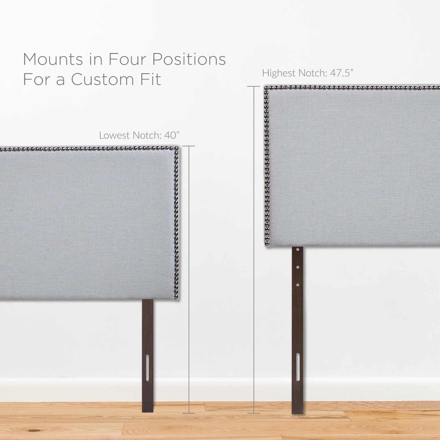 Region Nailhead Full Upholstered Headboard By Modway - MOD-5217 | Headboards | Modishstore - 7
