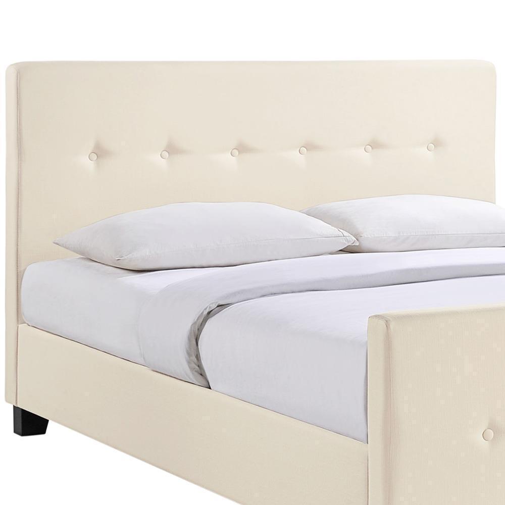 Modway Abigail Queen Bed - Ivory