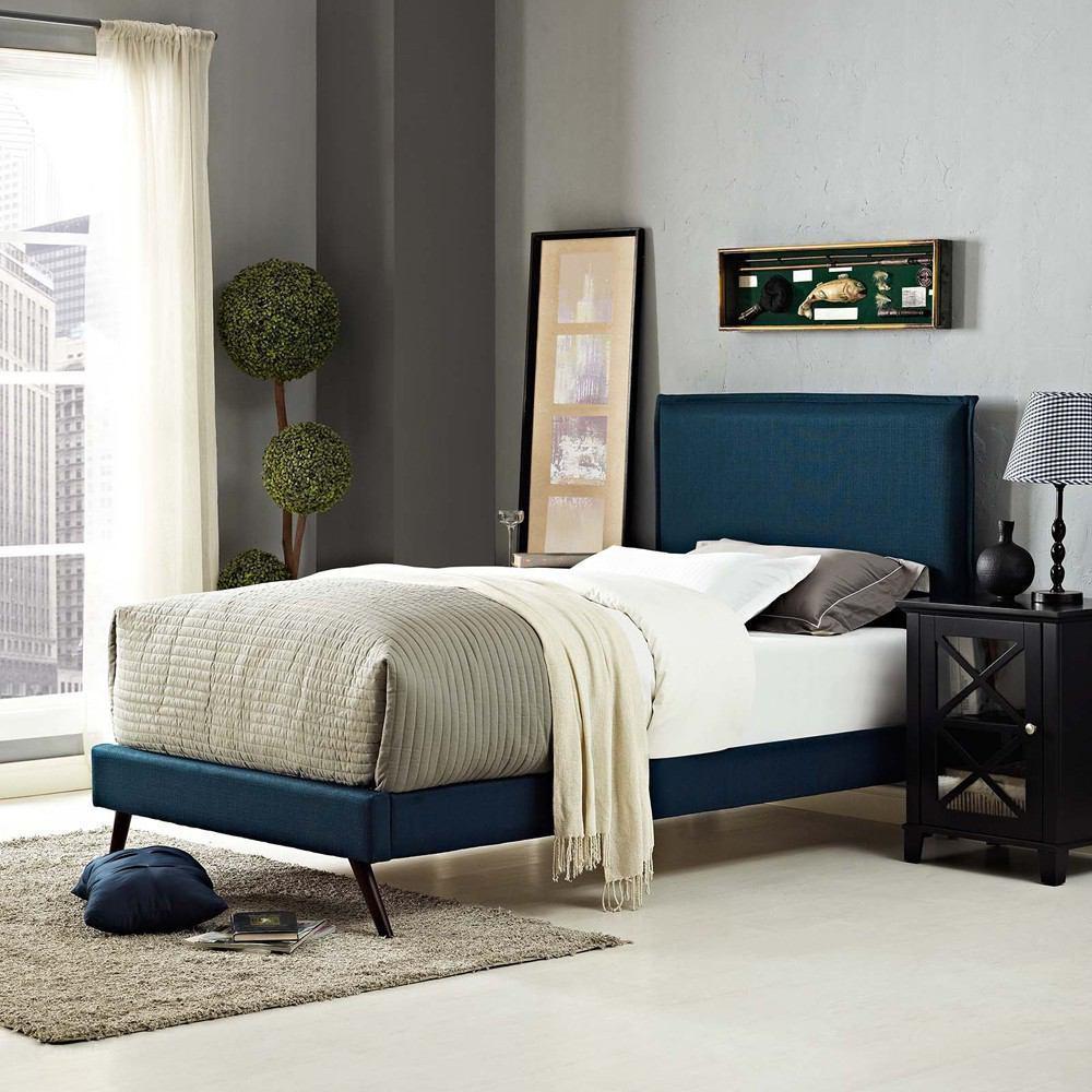 Modway Amaris Twin Fabric Platform Bed