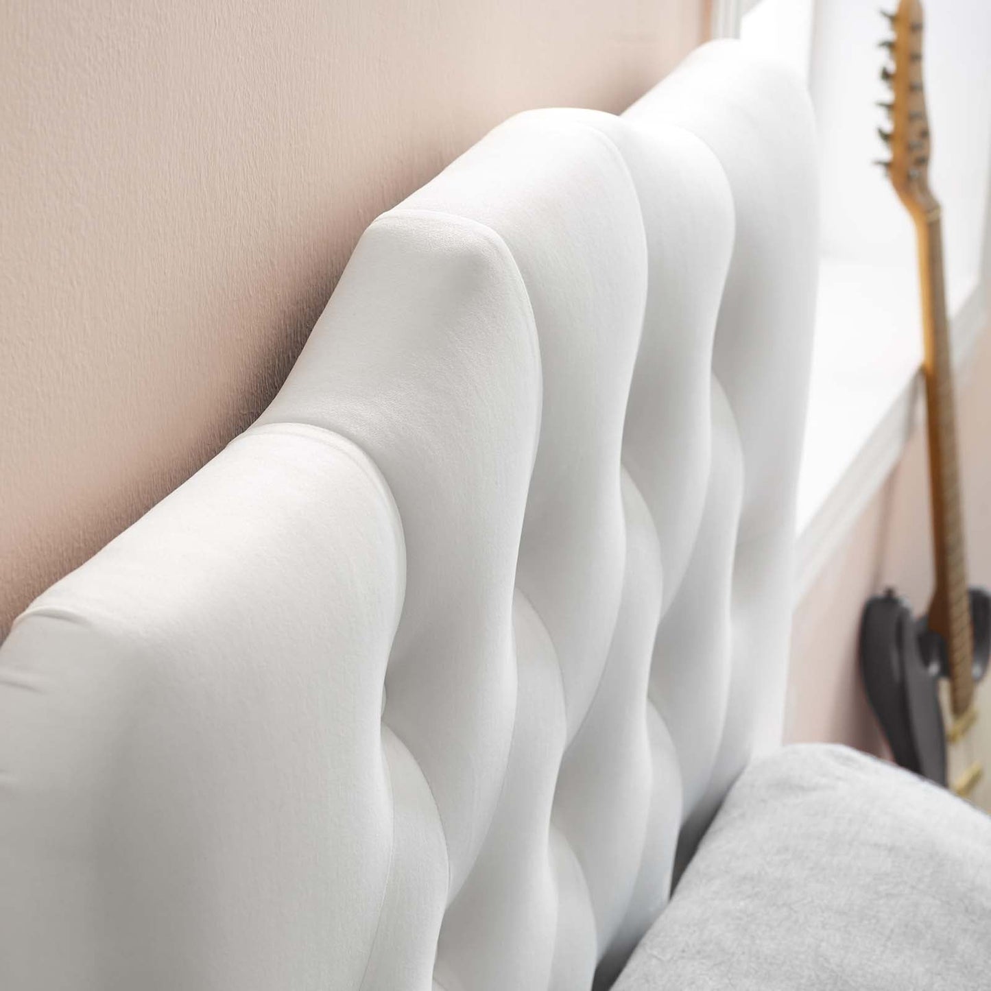 Annabel Twin Diamond Tufted Performance Velvet Headboard By Modway - MOD-6126 | Headboards - 14