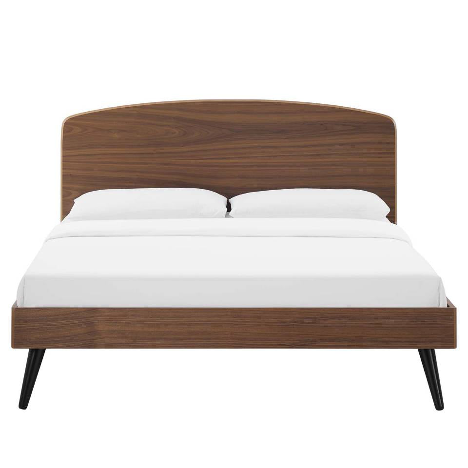 Modway Bronwen Queen Wood Platform Bed | Beds |