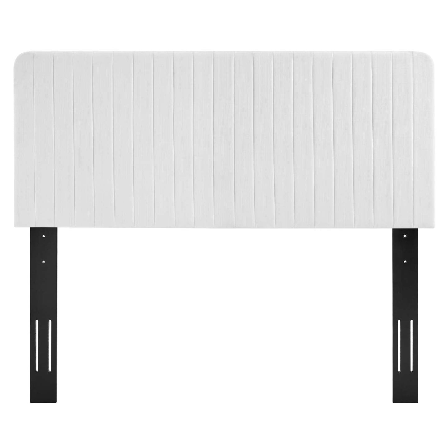Modway Milenna Channel Tufted Upholstered Fabric Twin Headboard | Headboards | Modishstore-12
