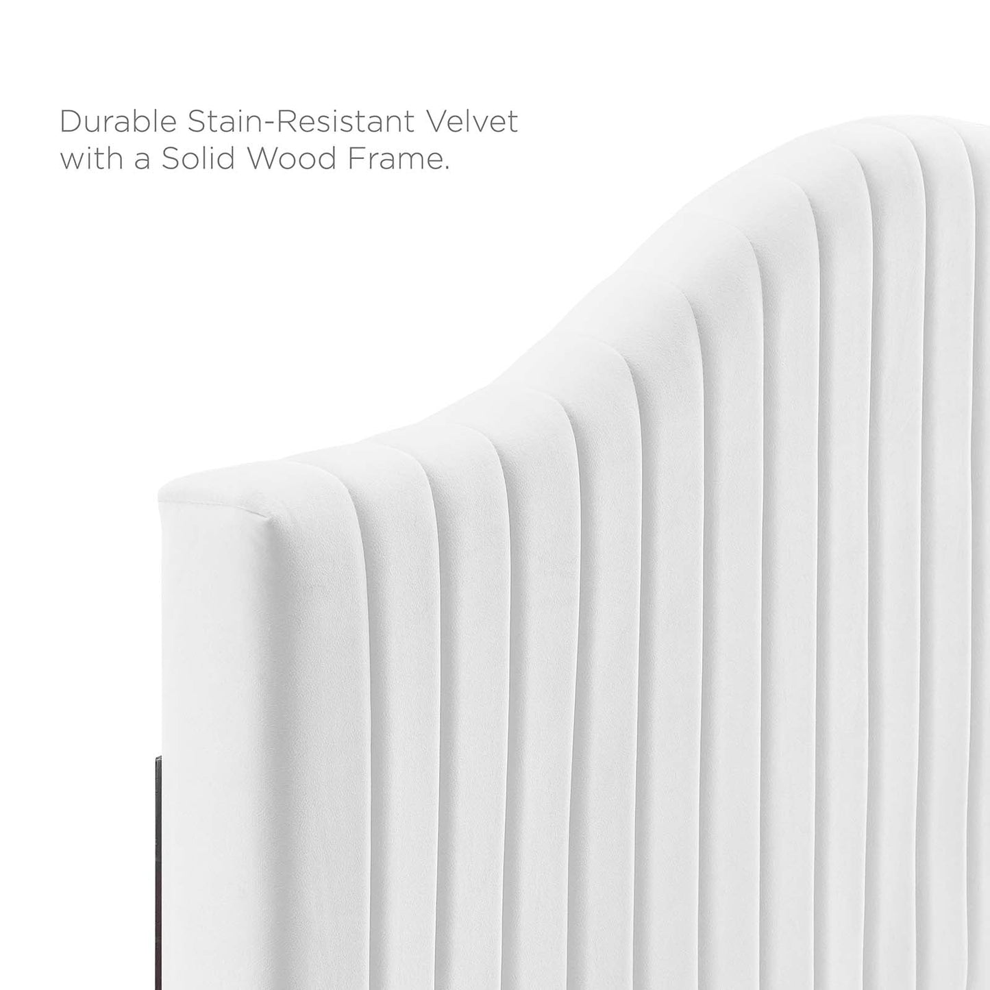 Brielle Channel Tufted Performance Velvet King/California King Headboard By Modway | Headboards |