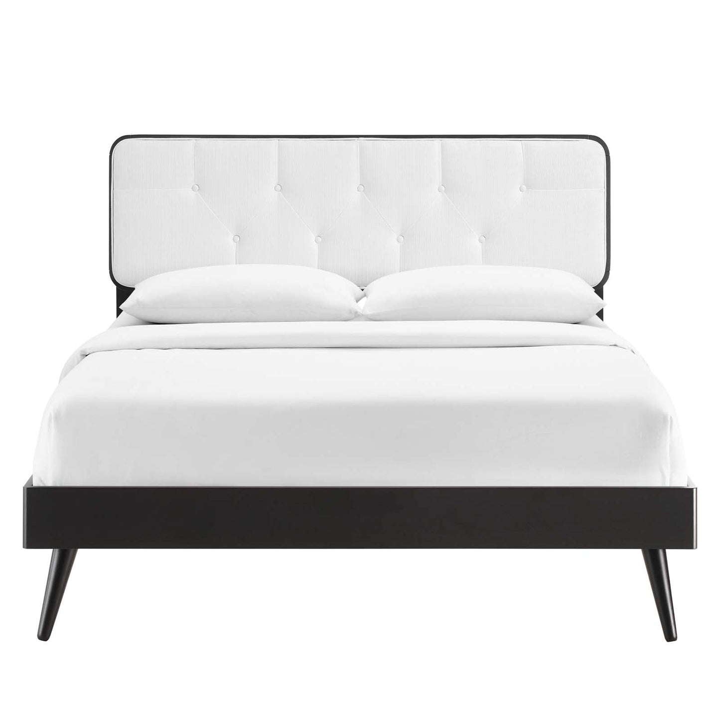 Modway Bridgette Full Wood Platform Bed With Splayed Legs - MOD-6646