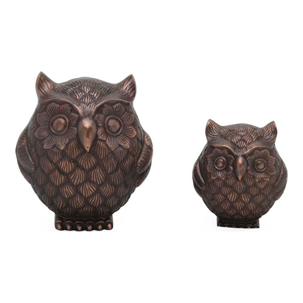 Moe's Home Collection Bernstein Owls Set Of 2