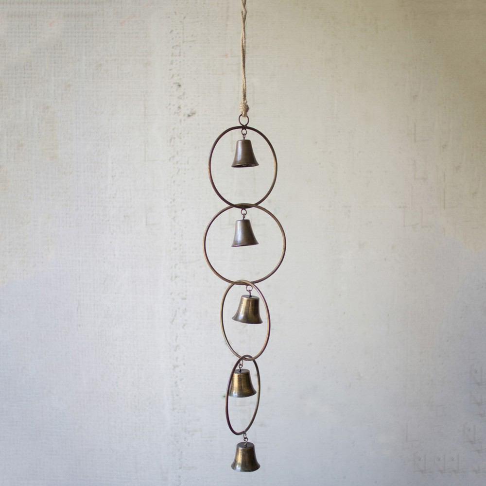 Kalalou Bells Door Hanger - Set of 4