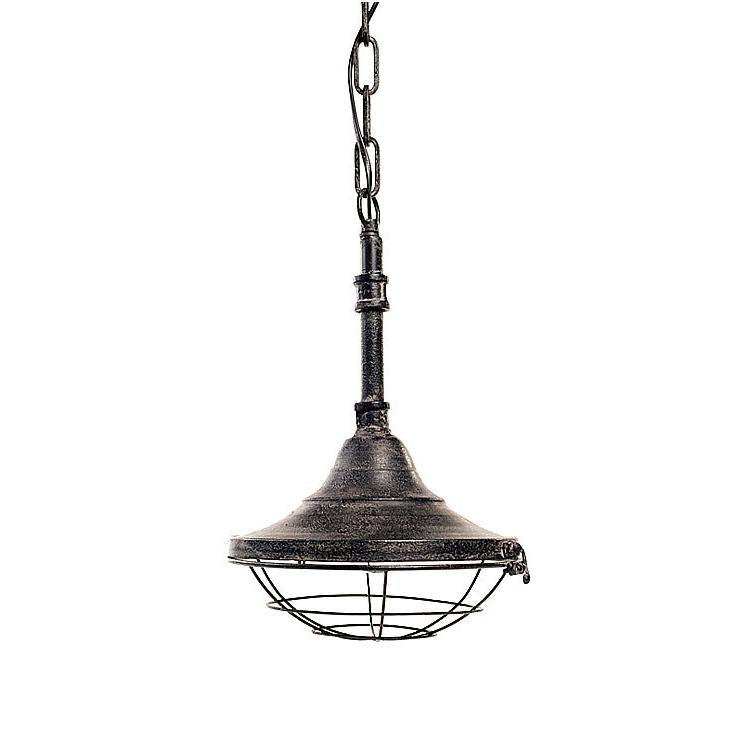 Oohlong Small Iron Factory Pendant Lamp