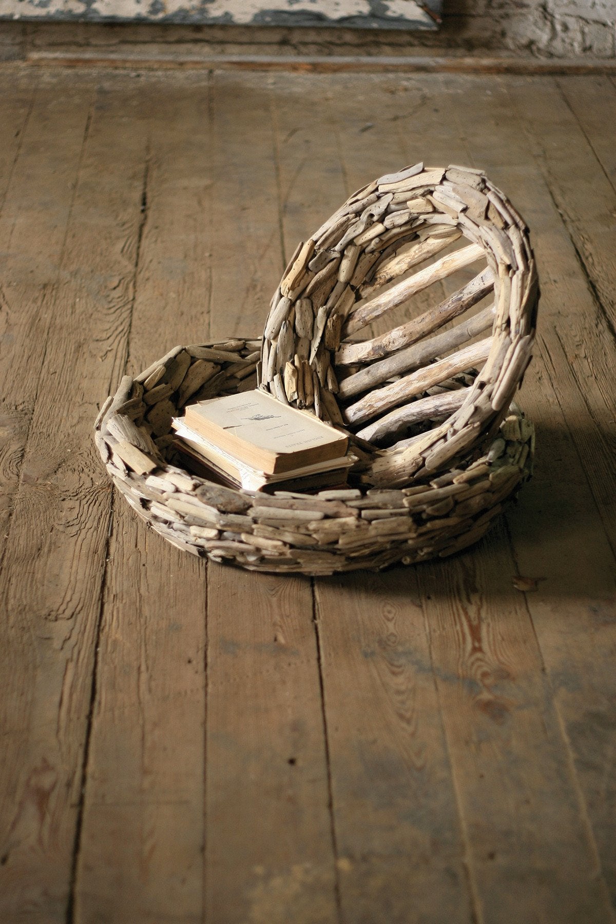 Reclaimed Driftwood Bowls - Large Size - (set of 2) by Kalalou