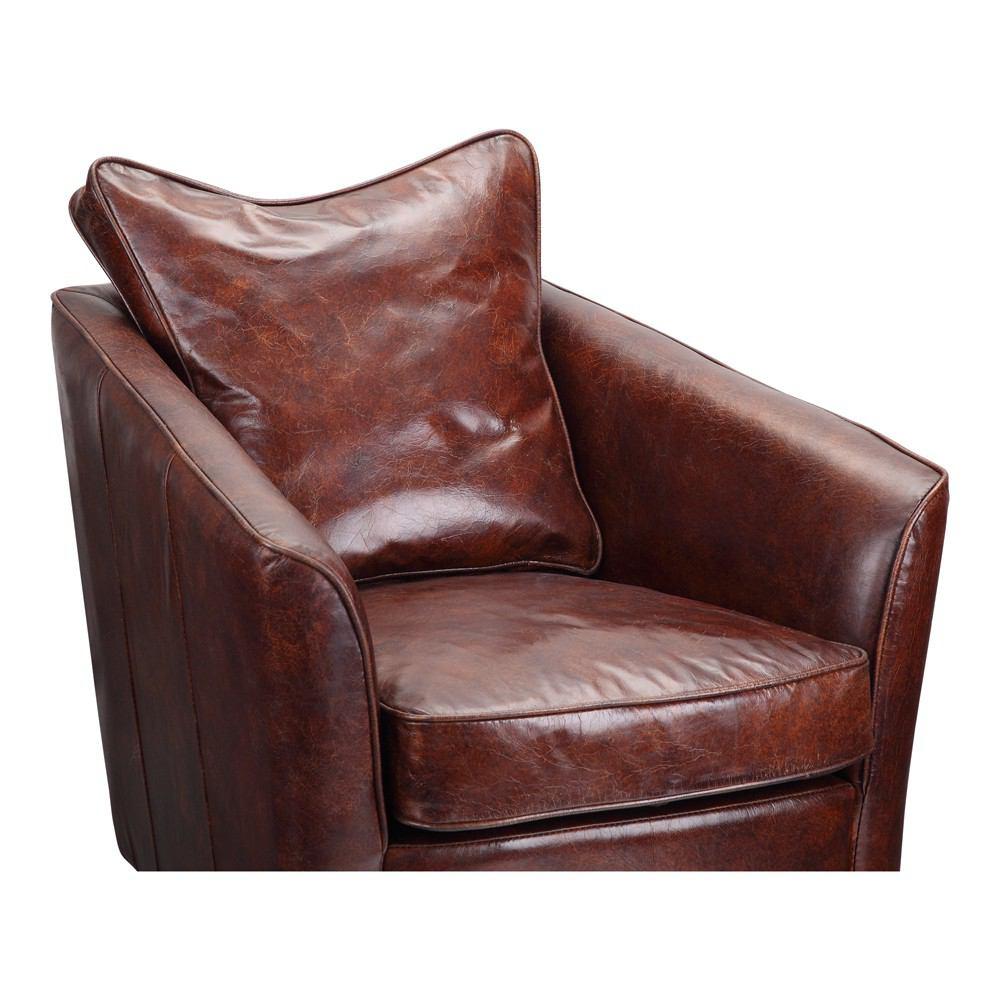 Moe's Home Collection Charlston Club Chair Brown