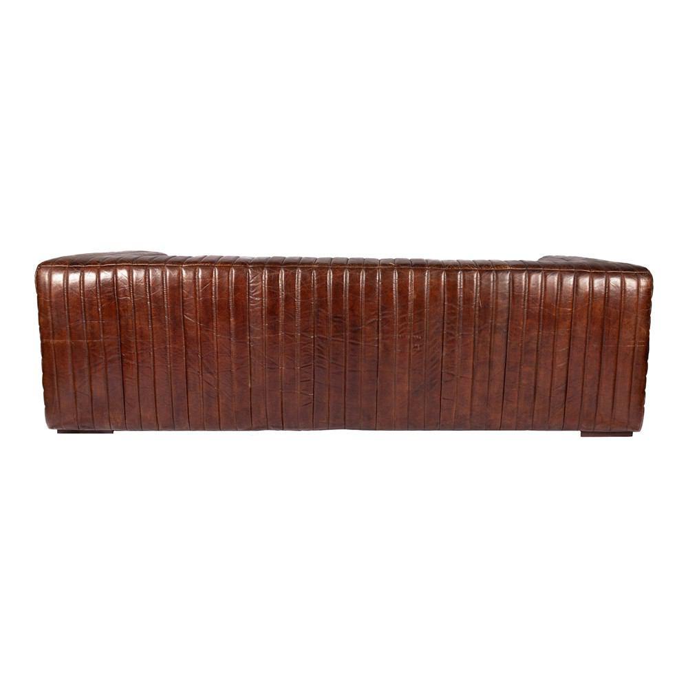 Moe's Home Collection Castle Sofa - Brown