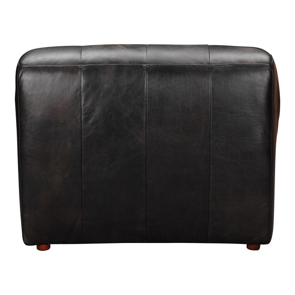 Moe's Home Collection Ramsay Leather Slipper Chair