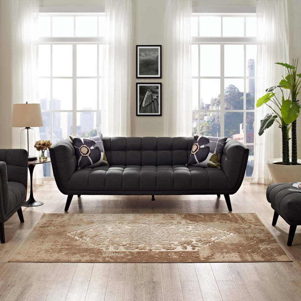 Modway Rosina Distressed Persian Vintage Medallion 8x10 Area Rug | Rugs | Modishstore-7