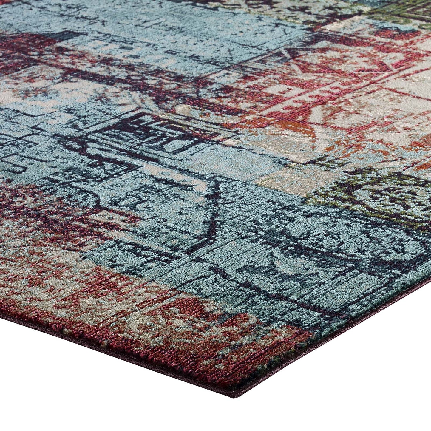 Modway Tribute Elowen Contemporary Modern Vintage Mosaic 5x8 Area Rug | Rugs | Modishstore-3