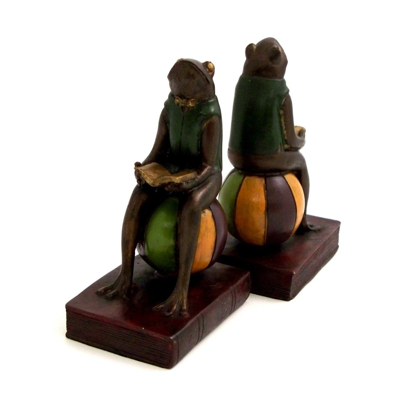 Bey-Berk Frog Bookends